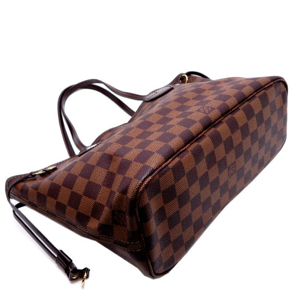 fdh79778 3 Louis Vuitton Neverfull PM Damier Tote Bag Brown