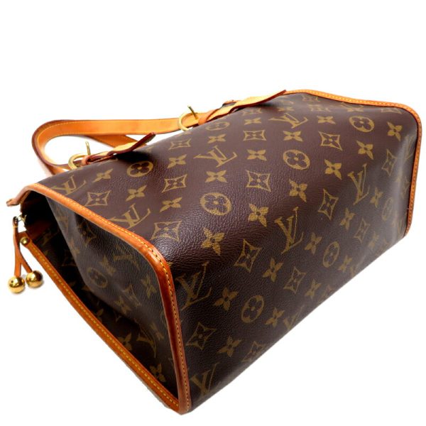 fdh79799 3 Louis Vuitton Popincourt Haut Monogram Shoulder Bag Brown