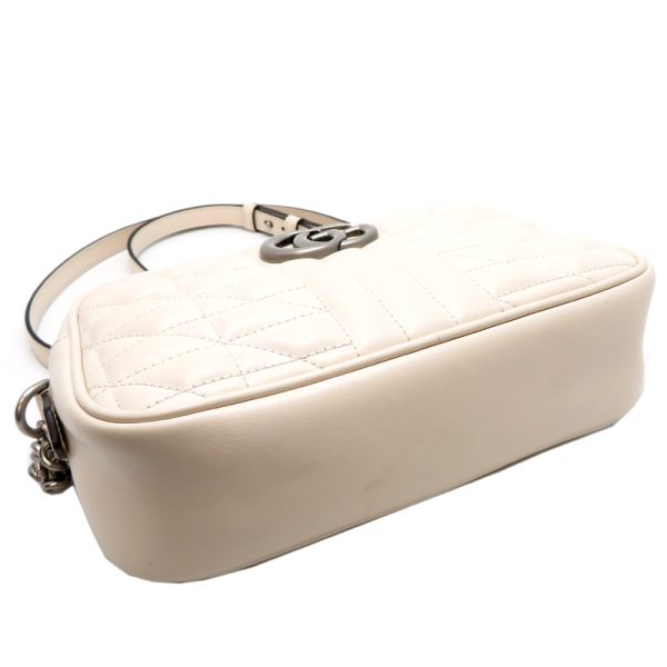 fdh79804 3 Gucci GG Marmont Shoulder Bag White