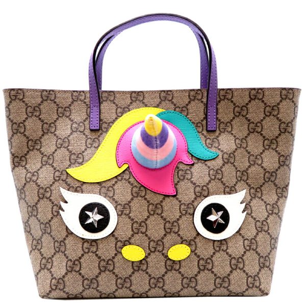 fdh79806 1 Gucci GG Supreme Tote Bag Beige