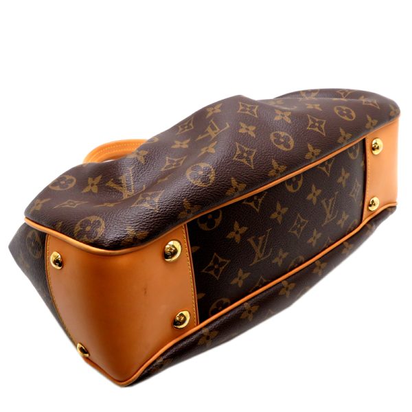 fdh80143 3 Louis Vuitton Boetie PM Monogram Handbag Brown