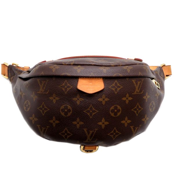 fdh80176 1 Louis Vuitton Bum Bag Monogram Body Bag Brown