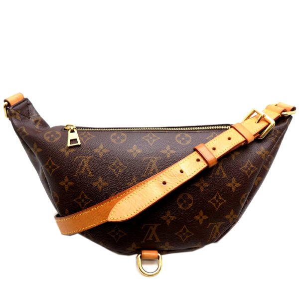 fdh80176 2 Louis Vuitton Bum Bag Monogram Body Bag Brown