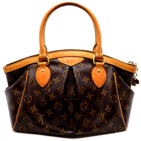 fdh80241 2 Louis Vuitton Tivoli PM Monogram Handbag Brown