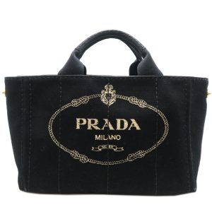 fdh80243 1 Prada Saffiano Chain Wallet