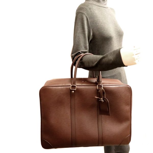 fdh80267 10 Louis Vuitton Sirius 45 Epi Bag Brown