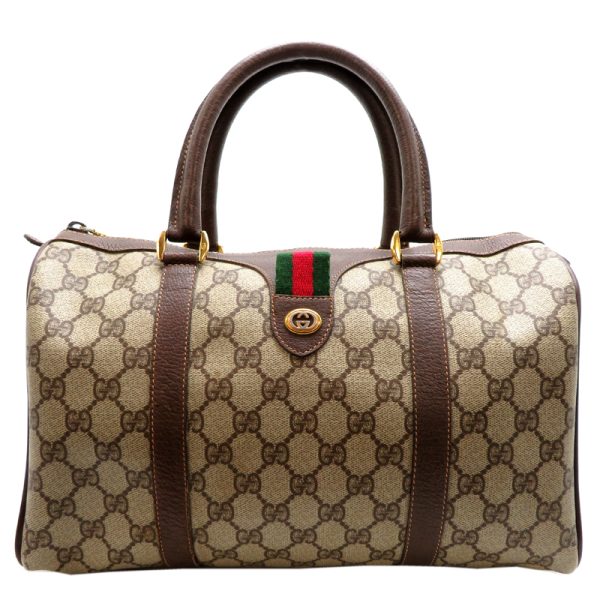 fdh80268 1 Gucci GG Supreme Sherry Mini Bag Beige