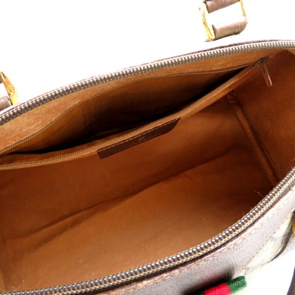 fdh80268 8 Gucci GG Supreme Sherry Mini Bag Beige