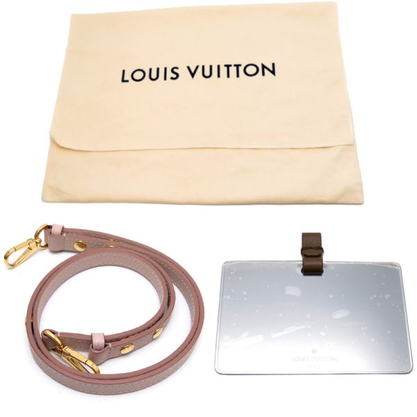 fdh80940 10 Louis Vuitton Twist One Handle MM Taurillon Handbag Greige