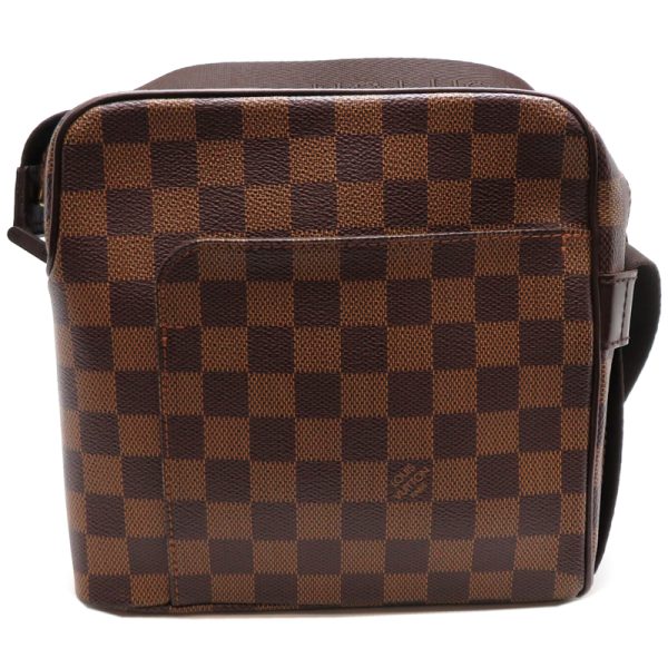 fdh81234 1 Louis Vuitton Olaf PM Damier Shoulder Bag Brown