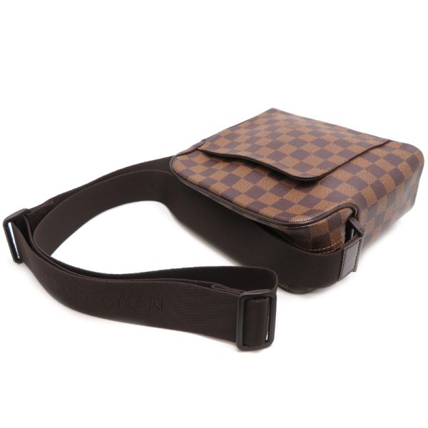 fdh81234 4 Louis Vuitton Olaf PM Damier Shoulder Bag Brown