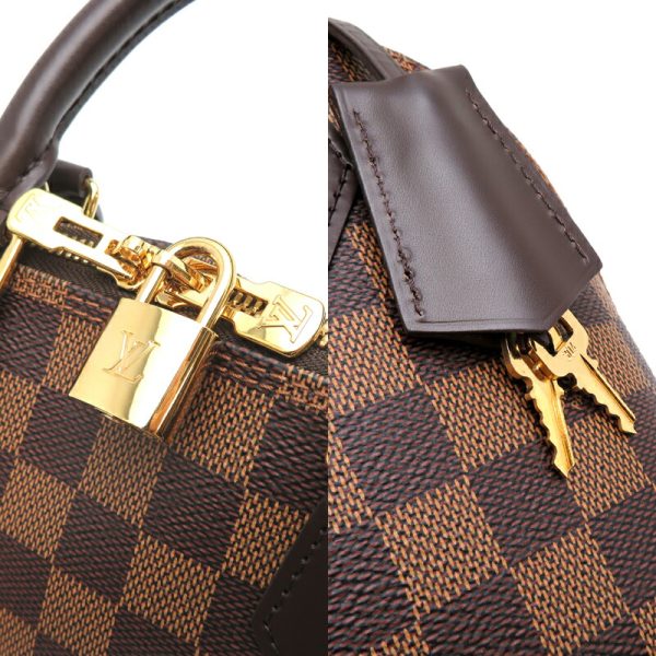 fdh81236 7 Louis Vuitton Alma BB Damier Handbag Brown