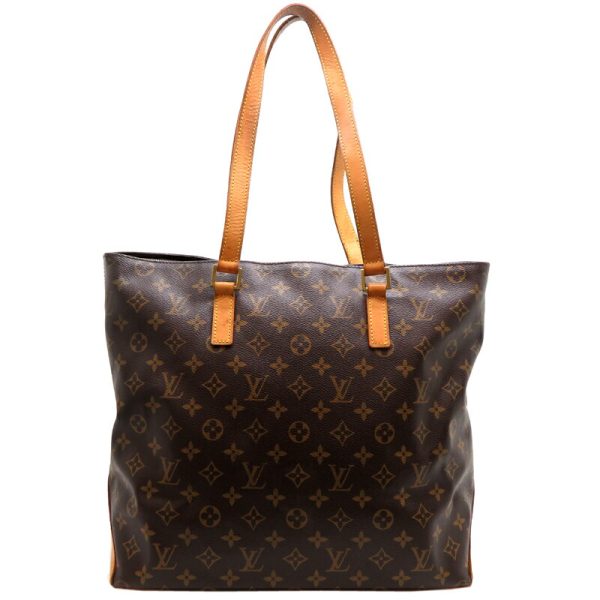 fdh81495 2 Louis Vuitton Cabamezzo Monogram Tote Bag Brown