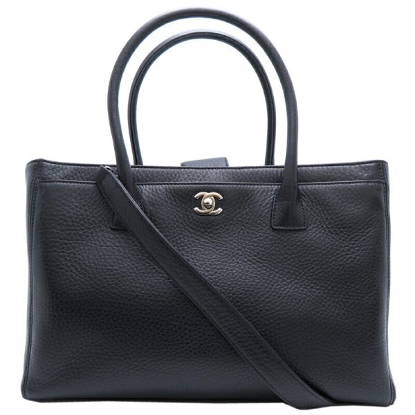 fdh81768 1 Chanel Executive Tote Bag Black