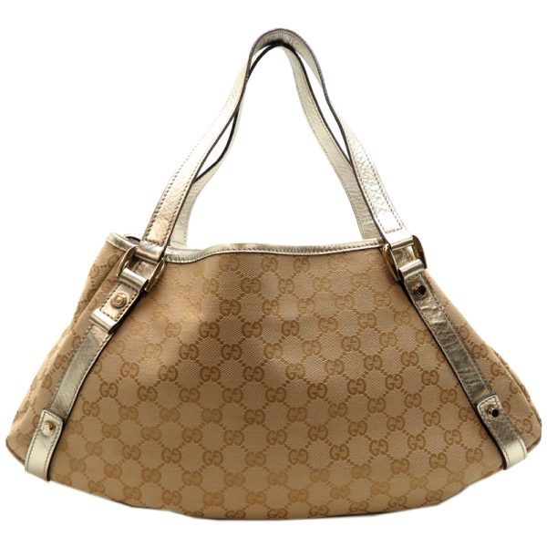 fdh82125 2 Gucci GG Tote Bag Abbey Beige