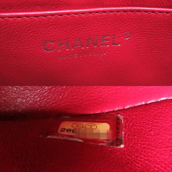 fdh82132 8 Chanel Mini Matelasse Chain Caviar Skin Shoulder Bag Red