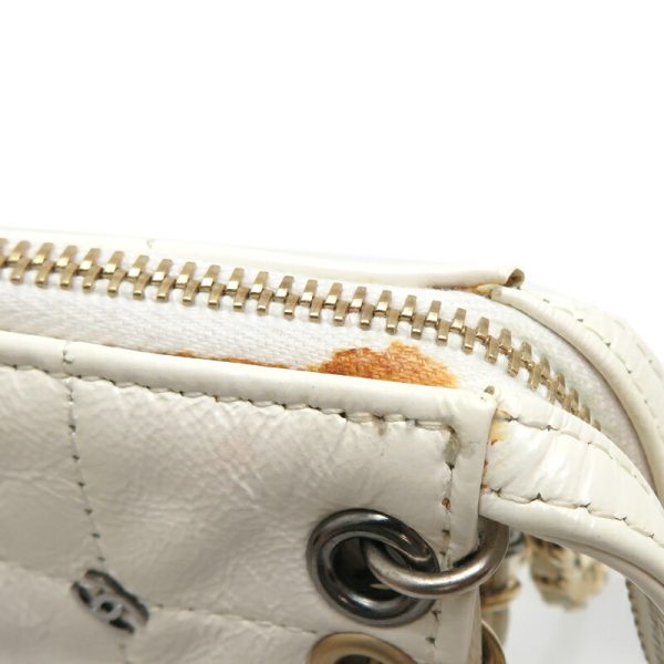 fdh82474 9 Chanel Chain Pouch Ivory