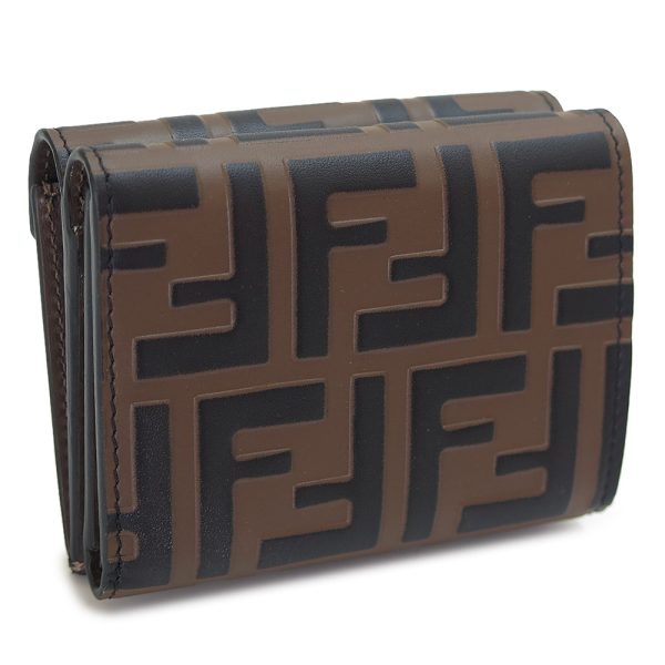 feffdiamondwallet 2 Fendi FF Wallet Leather