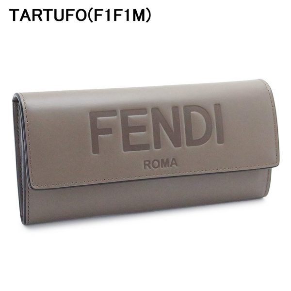 fes8m0251 1 Fendi Roma BifFlap Wallet Leather