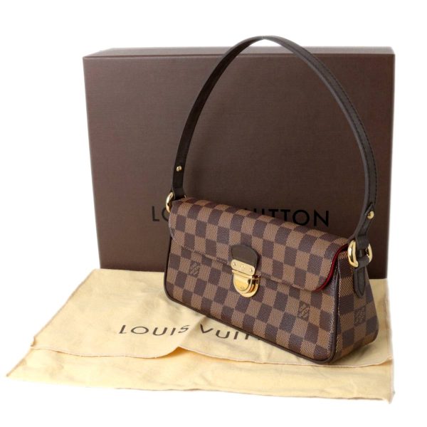 fs220907nd08 Louis Vuitton Ravello PM Shoulder Bag Damier Ebene