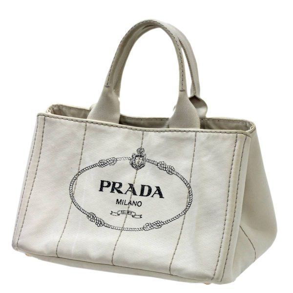 fs230709tfc04 Prada Tote Bag Canapa Ivory