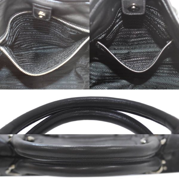 fs240715hvc01 8 Prada 2Way Handbag Shoulder Bag Black