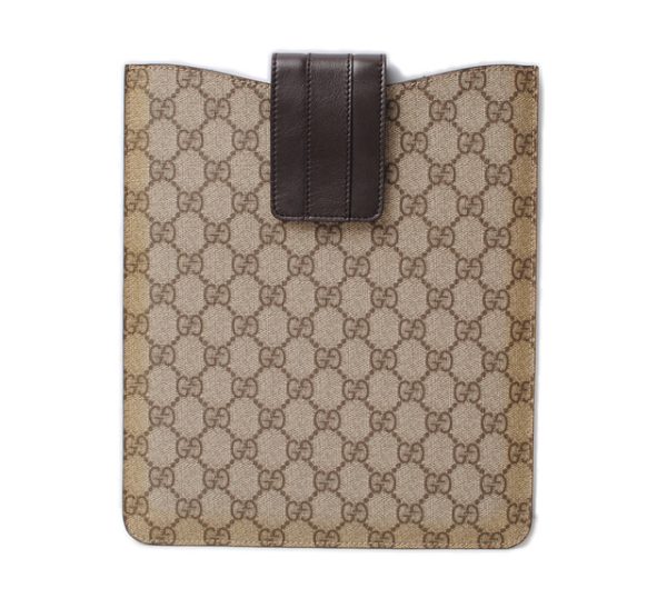 g 001 1 Gucci iPad Case GG Plus Brown Beige