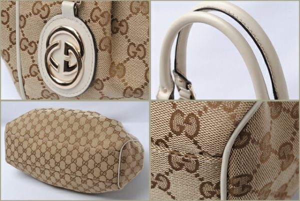 g 0086 15 2 Gucci Shoulder Bag Sukey GG Beige