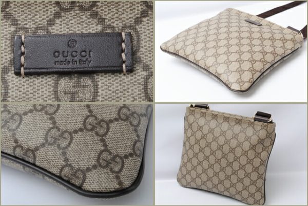 g 0089 15 2 Gucci Messenger Bag GG Plus Brown Beige