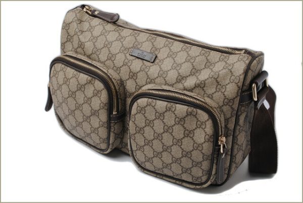 g 16 002 4 Gucci Shoulder Bag GG Plus Brown Beige