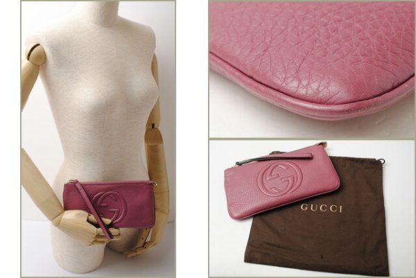 g 17 004 2 Gucci Clutch Bag Soho Purple