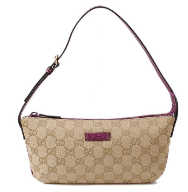 g 17 008 1 Gucci Accessory Pouch GG Beige Purple