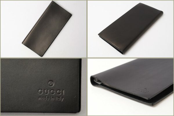 g 17 010 7 Gucci Card Holder Black