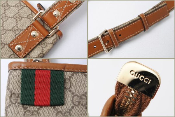 g 17 013 3 Gucci Shoulder Bag GG Plus Brown Beige