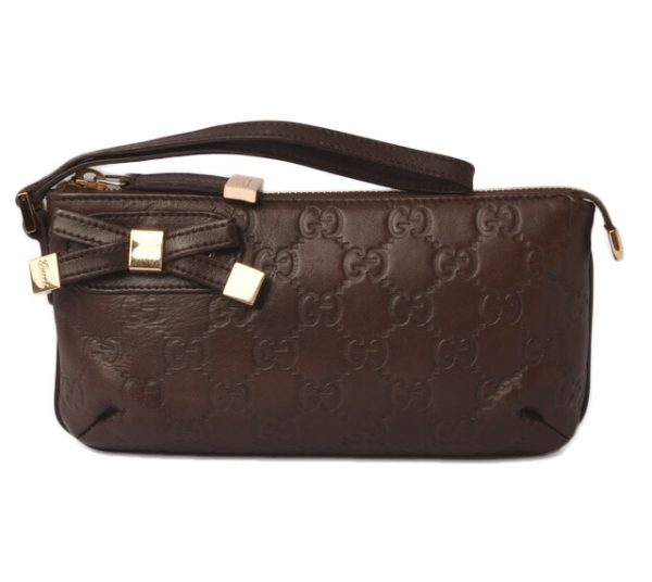 g 18 017 1 Gucci Pouch Guccisima Brown