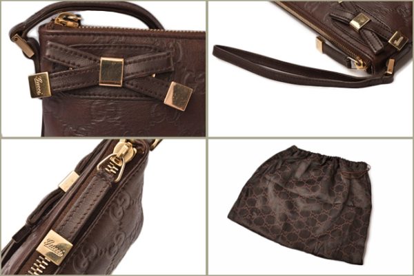 g 18 017 7 Gucci Pouch Guccisima Brown