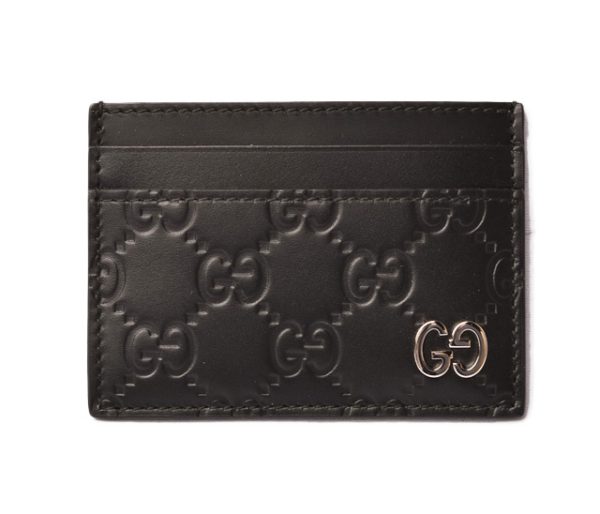 g 18 025 1 Gucci Card Case Guccisima Black