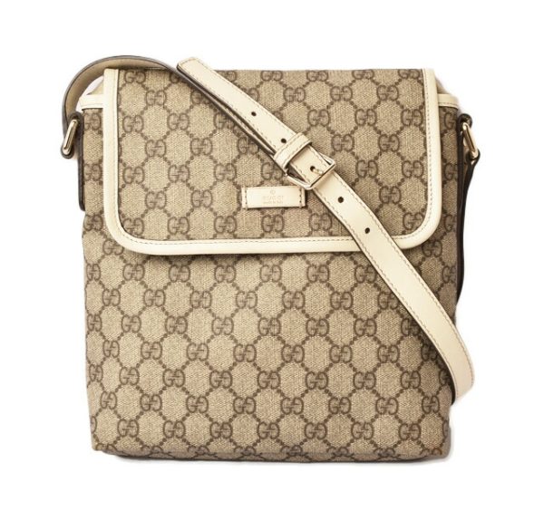 g 19 006 1 Gucci Shoulder Bag GG Plus Off White