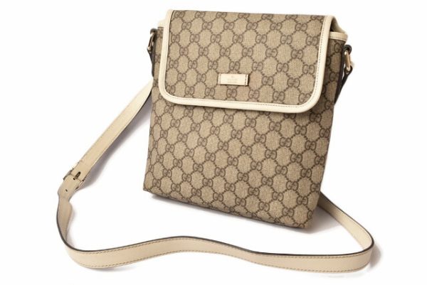 g 19 006 3 Gucci Shoulder Bag GG Plus Off White