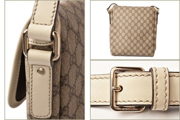 g 19 006 5 Gucci Shoulder Bag GG Plus Off White