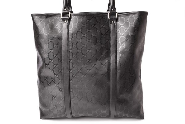 g 19 014 8 Gucci Tote Bag GG Black