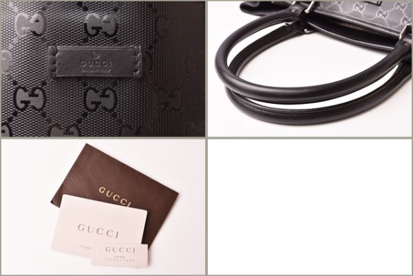 g 19 014 9 Gucci Tote Bag GG Black