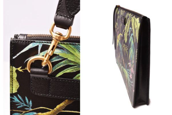 g 19 015 2 Gucci Shoulder Bag Tropical Black Multi