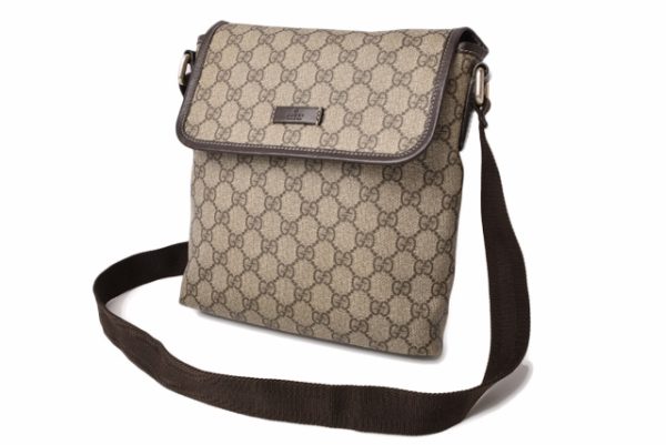 g 19 023 2 Gucci Shoulder Bag GG Plus Brown Beige