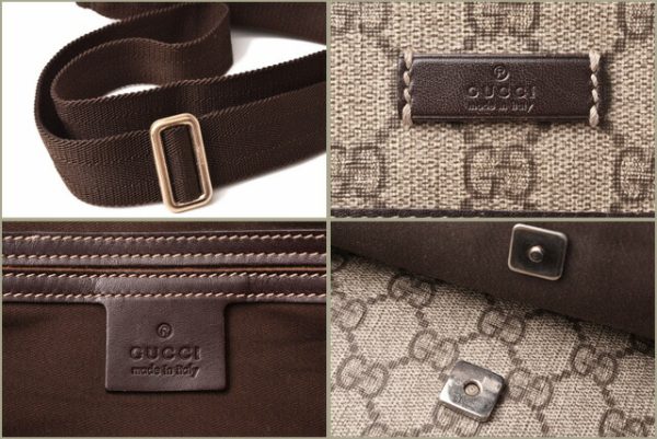 g 19 023 6 Gucci Shoulder Bag GG Plus Brown Beige