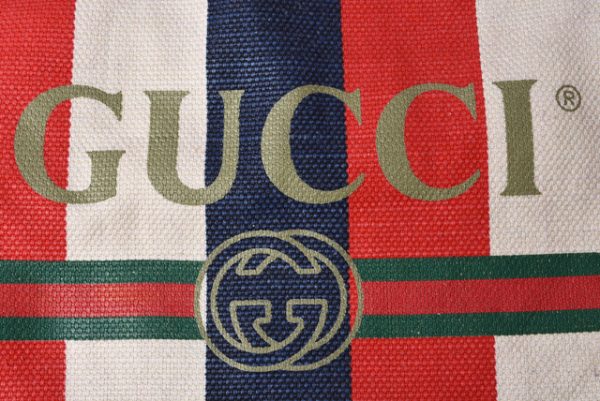 g 19 054 3 Gucci Backpack Striped Tricolor