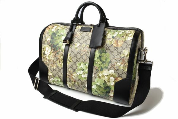 g 19 055 3 Gucci Bag GG Blooms Green Beige