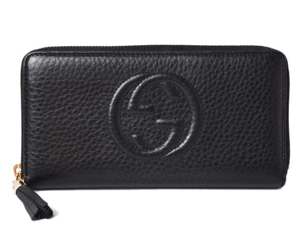 g 20 004 1 Gucci Long Wallet Soho Round Zipper