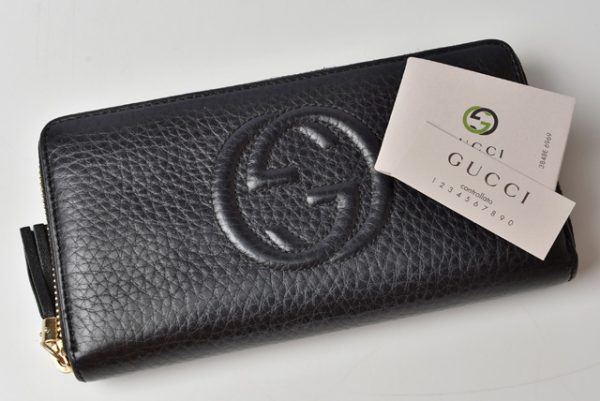 g 20 004 10 Gucci Long Wallet Soho Round Zipper