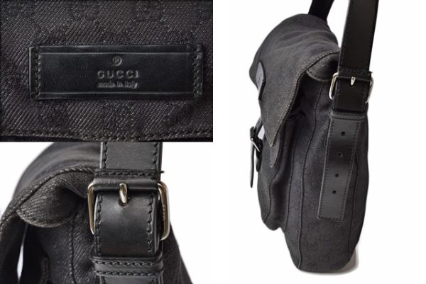 g 20 007 3 Gucci Shoulder Bag GG Black